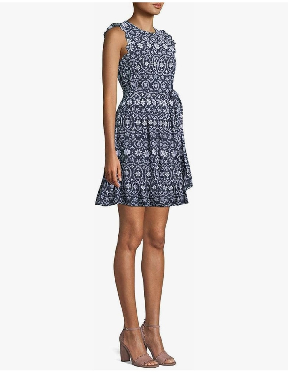 Kate Spade New York sleeveless eyelet wrap dress, “shore thing” size 2 - Picture 5 of 11